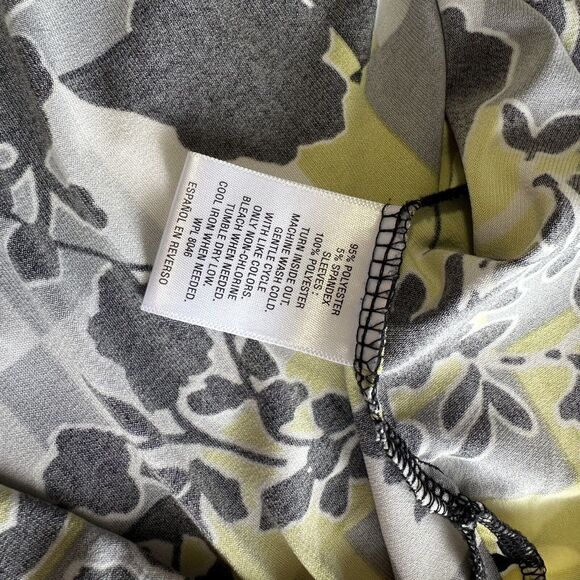 JM Collection Women’s Size L Multicolor Studded 3/4 Sleeves Blue Green - Picture 13 of 13